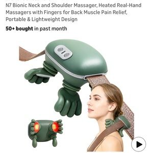 Green Neck and Shoulder Massager